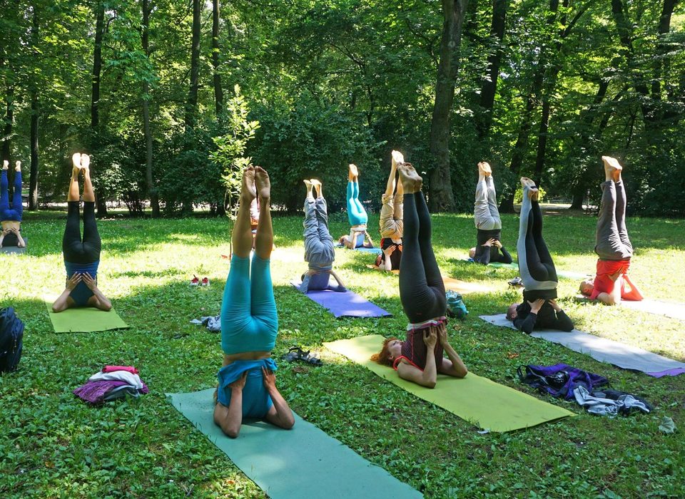 В Комсомольском саду Волгограда пройдут занятия по хатха-йоге для начинающих